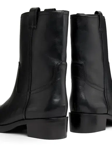 22élevé Women's 40MM Leather Motorcycle Boots | Thumbnail 3