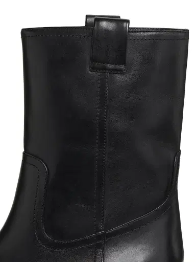 22élevé Women's 40MM Leather Motorcycle Boots | Thumbnail 5