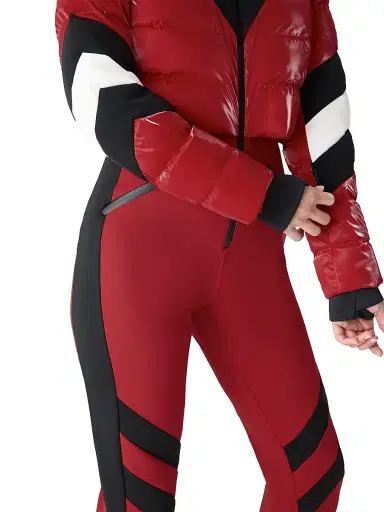 Mackage Women's Satory Glo Down One-Piece Ski Suit - Red - Size XL | Thumbnail 7