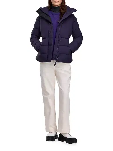 Canada Goose Women's Lyndale Down Puffer Jacket - Future Dusk Crepuscule Futur | Thumbnail 2