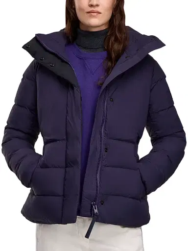 Canada Goose Women's Lyndale Down Puffer Jacket - Future Dusk Crepuscule Futur | Thumbnail 4