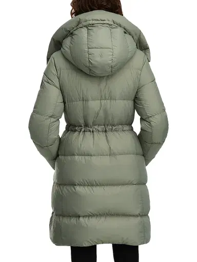 Canada Goose Women's Montgomery Hooded Down Coat - Sagebrush Armoise - Size Small | Thumbnail 6