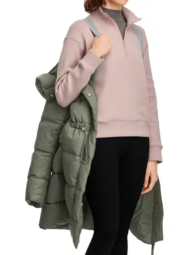 Canada Goose Women's Montgomery Hooded Down Coat - Sagebrush Armoise - Size Small | Thumbnail 7
