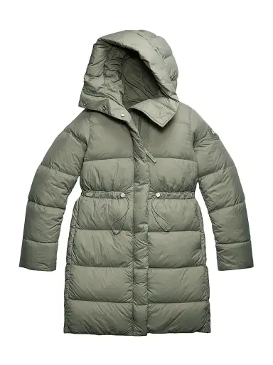 Canada Goose Women's Montgomery Hooded Down Coat - Sagebrush Armoise - Size Small | Thumbnail 1