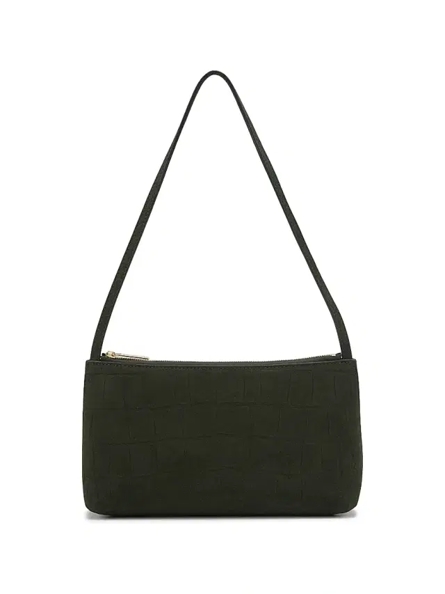 Mansur Gavriel Women's Gaia Suede Croc-Embossed Shoulder Bag - Moss