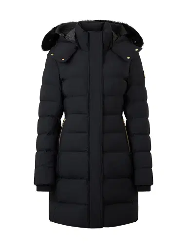 Moose Knuckles Women's Nyluxe Watershed Down Parka - Black | Thumbnail 2