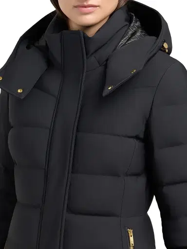 Moose Knuckles Women's Nyluxe Watershed Down Parka - Black | Thumbnail 7