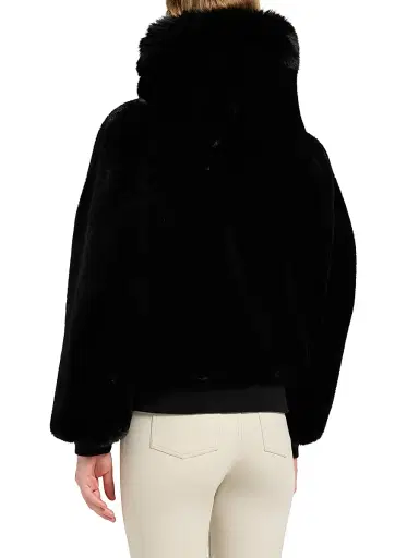 Moose Knuckles Women's Sainte Flavie Bomber Jacket - Black | Thumbnail 9 Moose Knuckles Women's Sainte Flavie Bomber Jacket - Black | Thumbnail 9