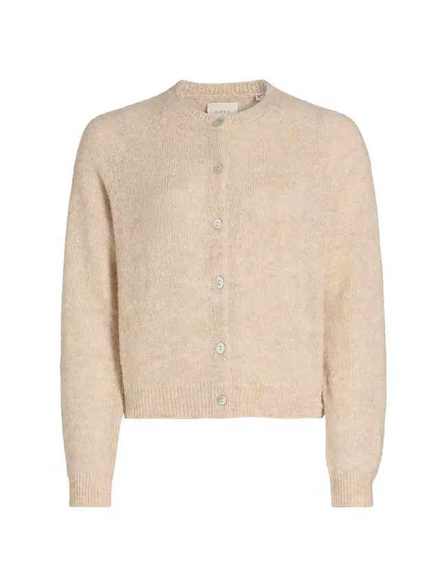DÔEN Women's Petra Knit Cardigan - Hazelnut Creme
