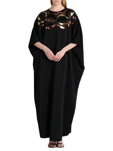 PUCCI Women's Sequined-Embellished Caftan | Thumbnail 3 PUCCI Women's Sequined-Embellished Caftan | Thumbnail 3