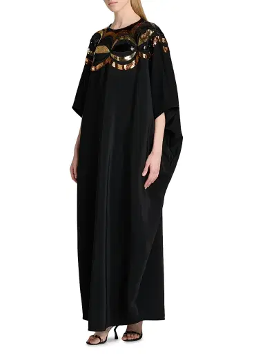 PUCCI Women's Sequined-Embellished Caftan | Thumbnail 4 PUCCI Women's Sequined-Embellished Caftan | Thumbnail 4