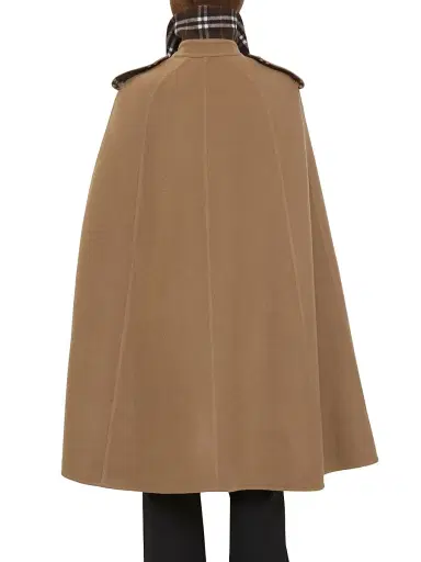 Burberry Women's Bellemont Double-Breasted Cape | Thumbnail 4 Burberry Women's Bellemont Double-Breasted Cape | Thumbnail 4