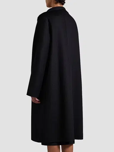Max Mara Women's Midi Cashmere Cardigan Coat - Black - Size 6 | Thumbnail 4 Max Mara Women's Midi Cashmere Cardigan Coat - Black - Size 6 | Thumbnail 4