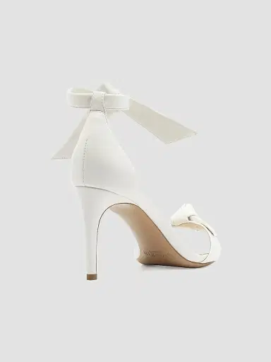 Alexandre Birman Women's Clarita 75MM Leather Sandals - White - Size 12 | Thumbnail 3 Alexandre Birman Women's Clarita 75MM Leather Sandals - White - Size 12 | Thumbnail 3