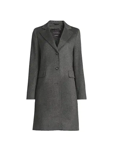 Cinzia Rocca Women's Icons Wool-Cashmere Mid-Length Coat | Thumbnail 1 Cinzia Rocca Women's Icons Wool-Cashmere Mid-Length Coat | Thumbnail 1