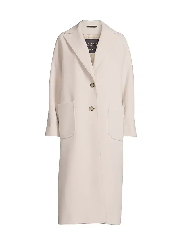 Cinzia Rocca Women's Icons Wool-Blend Long Coat - Cream
