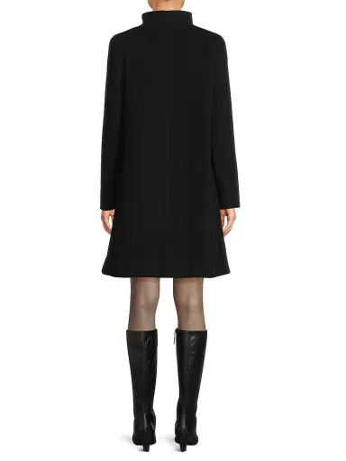 Cinzia Rocca Women's Icons Envelope Collar Mid Length Coat | Thumbnail 5 Cinzia Rocca Women's Icons Envelope Collar Mid Length Coat | Thumbnail 5
