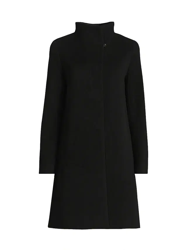 Cinzia Rocca Women's Icons Envelope Collar Mid Length Coat