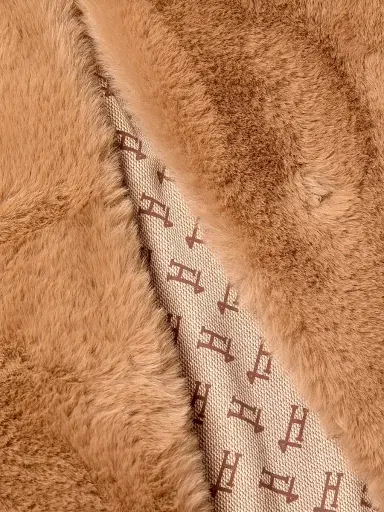 Herno Women's Faux Fur Knee-Length Coat - Cammello | Thumbnail 6 Herno Women's Faux Fur Knee-Length Coat - Cammello | Thumbnail 6