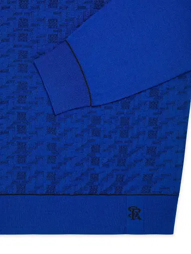 Stefano Ricci Men's Luxury Wool Polo Sweater | Thumbnail 7 Stefano Ricci Men's Luxury Wool Polo Sweater | Thumbnail 7