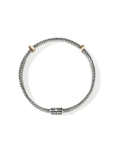 John Hardy Icon Sterling Silver & 14K Yellow Gold Chain Bracelet - Silver And Gold | Thumbnail 5