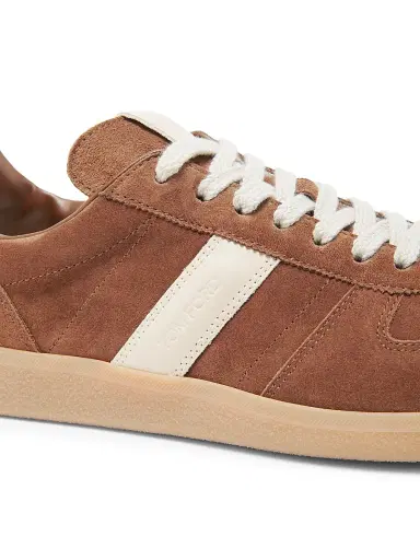 Tom Ford Men's Archer Suede Sneakers - Tobacco Amber - Size 14 | Thumbnail 5 Tom Ford Men's Archer Suede Sneakers - Tobacco Amber - Size 14 | Thumbnail 5