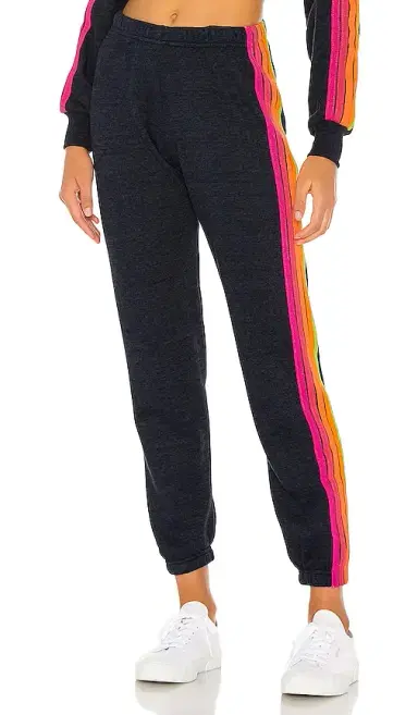 Aviator Nation 5 Stripe Sweatpants | Thumbnail 1 Aviator Nation 5 Stripe Sweatpants | Thumbnail 1