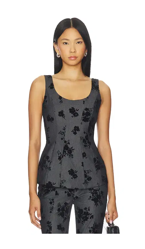 Amanda Uprichard x REVOLVE Empire Top