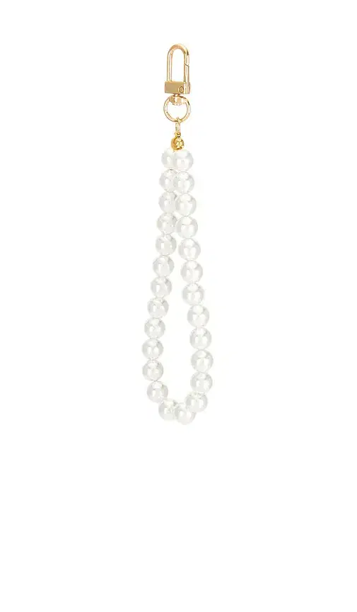 petit moments Pearl Key Chain
