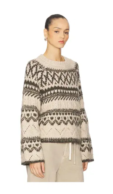 Sanctuary Fairisle Crew Neck Sweater | Thumbnail 2