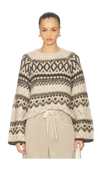 Sanctuary Fairisle Crew Neck Sweater | Thumbnail 1