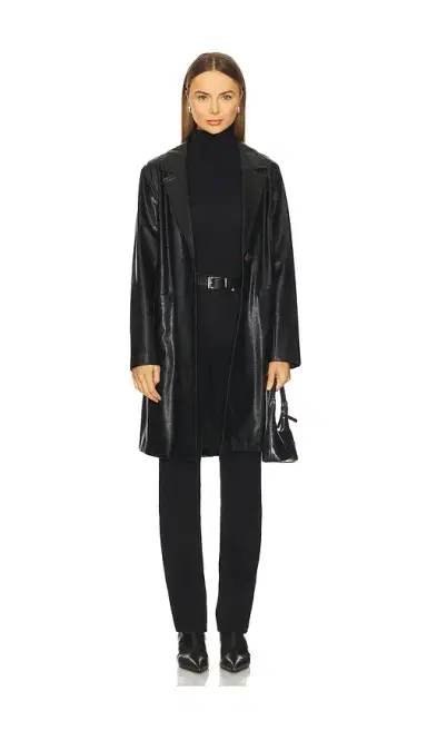 Sanctuary Faux Leather Coat | Thumbnail 2