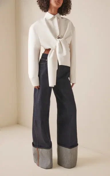 Givenchy Knotted Leather Shirt | Thumbnail 3