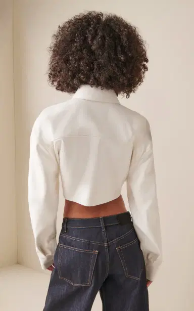 Givenchy Knotted Leather Shirt | Thumbnail 4
