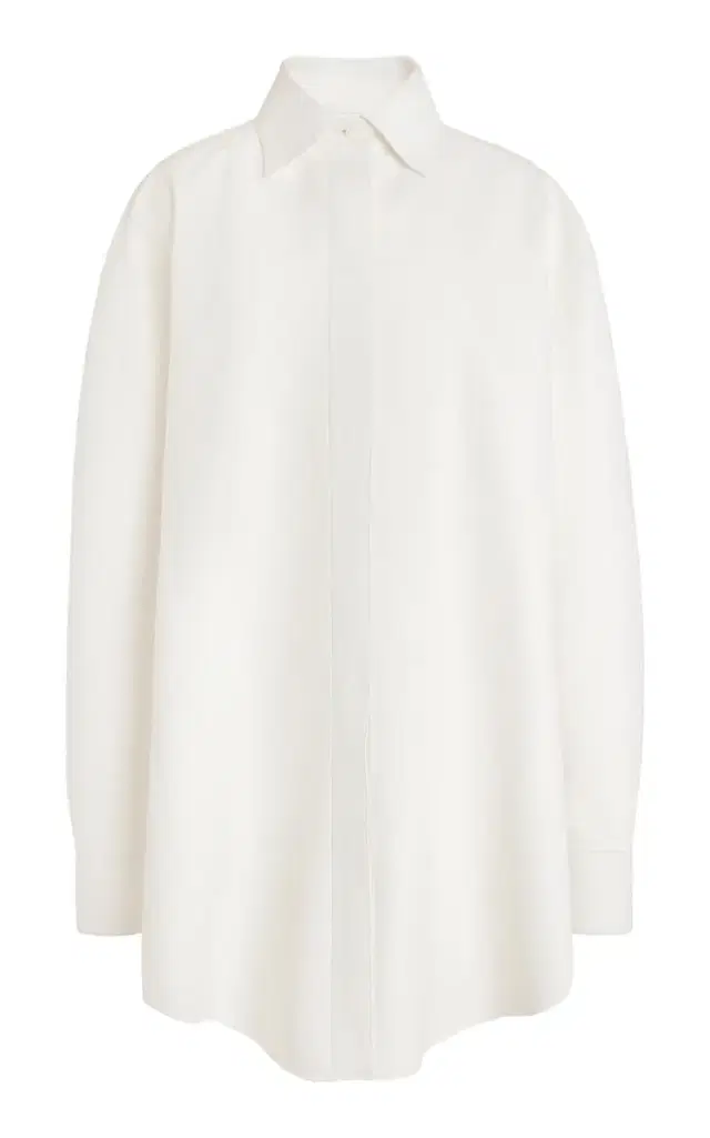 Givenchy Knotted Leather Shirt