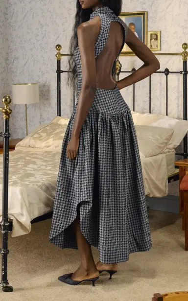 Tolu Coker Open-Back Cotton Maxi Dress | Thumbnail 4