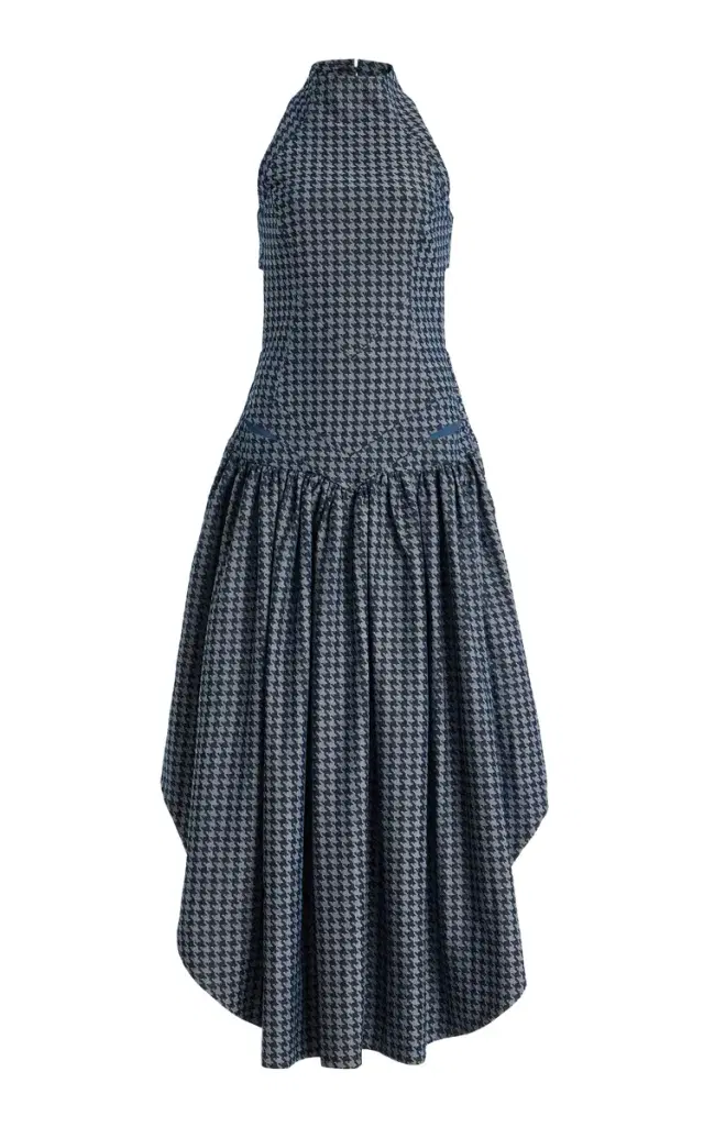 Tolu Coker Open-Back Cotton Maxi Dress