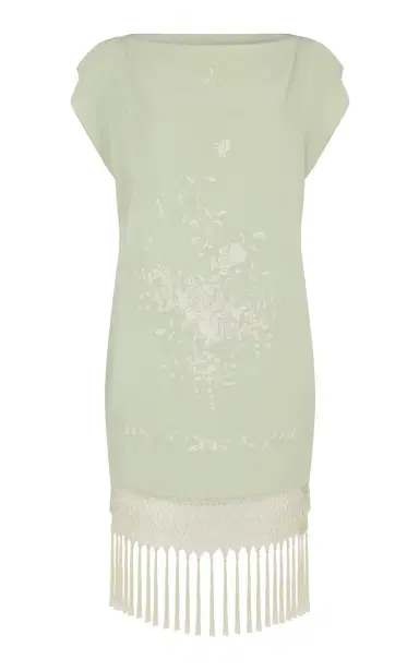 Conner Ives Silk Piano Shawl Mini Shift Dress | Thumbnail 15 Conner Ives Silk Piano Shawl Mini Shift Dress | Thumbnail 15