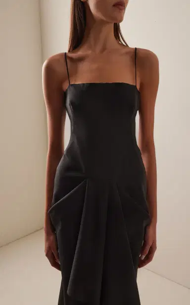 Givenchy Wool-Mohair Midi Wrap Dress | Thumbnail 3 Givenchy Wool-Mohair Midi Wrap Dress | Thumbnail 3