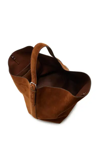 TOTEME Belted Suede Tote Bag | Thumbnail 5 TOTEME Belted Suede Tote Bag | Thumbnail 5
