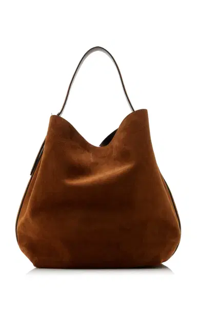 TOTEME Belted Suede Tote Bag | Thumbnail 6 TOTEME Belted Suede Tote Bag | Thumbnail 6