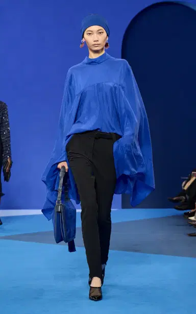 Lanvin Silk Caftan Top | Thumbnail 2