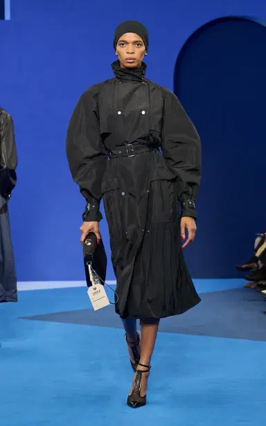 Lanvin Silk-Blend Trench Coat | Thumbnail 2