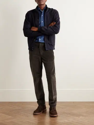 De Petrillo Cotton-Chambray Shirt - Men | Thumbnail 2 De Petrillo Cotton-Chambray Shirt - Men | Thumbnail 2