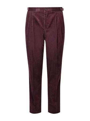 MR P. Slim-Fit Straight-Leg Cotton and Cashmere-Blend Corduroy Tuxedo Trousers - Men | Thumbnail 1