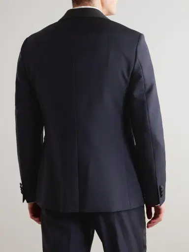 MR P. Shawl-Collar Satin-Trimmed Virgin Wool and Mohair-Blend Tuxedo Jacket - Men | Thumbnail 4 MR P. Shawl-Collar Satin-Trimmed Virgin Wool and Mohair-Blend Tuxedo Jacket - Men | Thumbnail 4