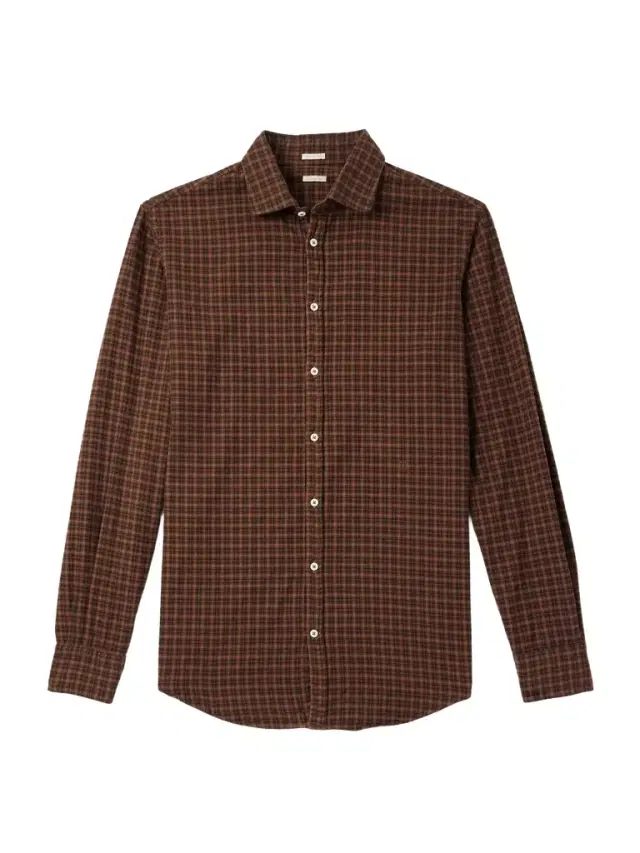Massimo Alba Canary Checked Cotton-Flannel Shirt - Men