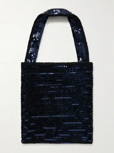 BODE Spotlight Sequin-Embellished Wool Tote - Men | Thumbnail 3