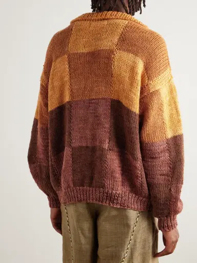Kartik Research Jacquard-Knit Wool Sweater - Men | Thumbnail 3