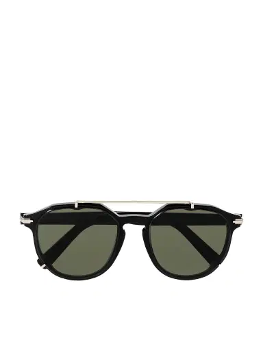 DIOR Eyewear DiorBlackSuit RI Aviator-Style Acetate and Gold-Tone Sunglasses - Men | Thumbnail 1 DIOR Eyewear DiorBlackSuit RI Aviator-Style Acetate and Gold-Tone Sunglasses - Men | Thumbnail 1